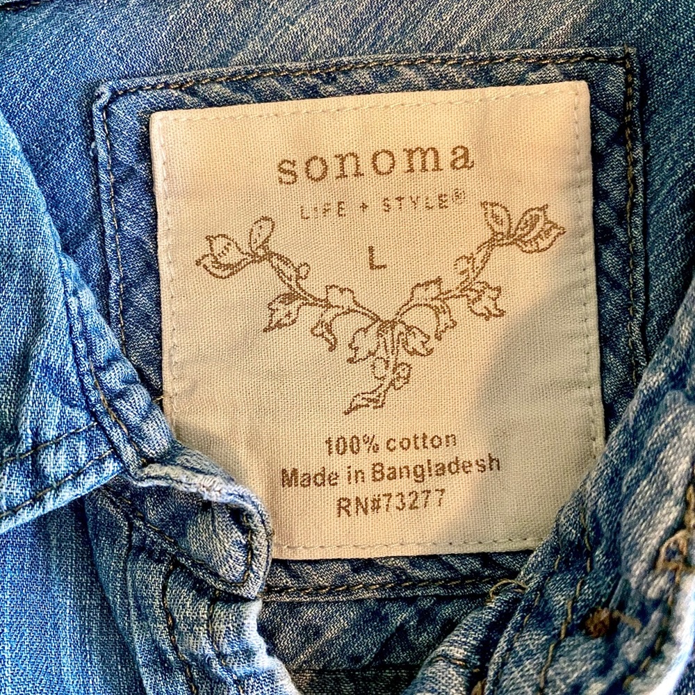 Jean Button Up - Picture 3 of 3